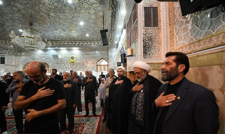 گزارش تصویری/ عزاداری ۲۸ صفر در حرم حضرت عبدالعظیم(ع)