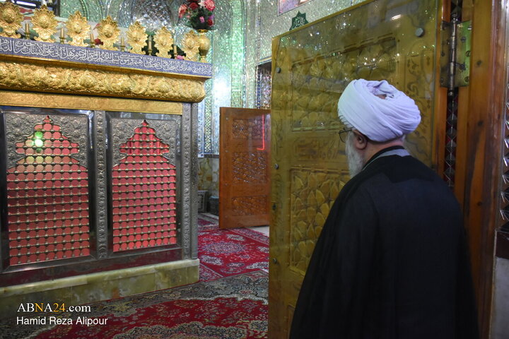 عزاداری صبح روز شهادت امام رضا(ع) با سخنرانی آیت‌الله رمضانی در آستانه اشرفیه