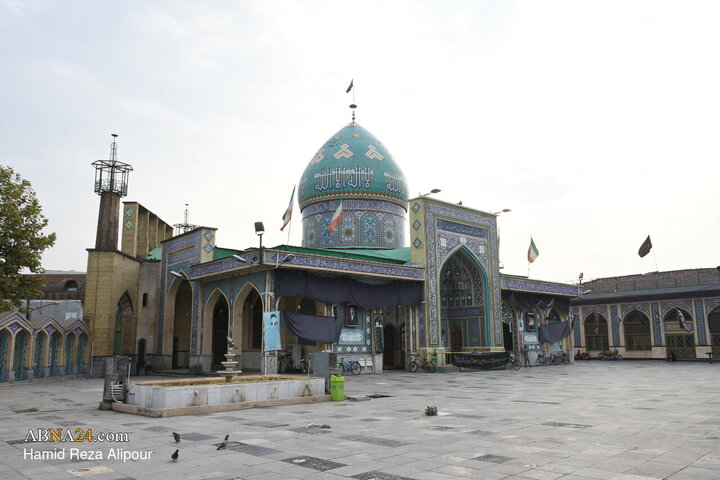 عزاداری صبح روز شهادت امام رضا(ع) با سخنرانی آیت‌الله رمضانی در آستانه اشرفیه
