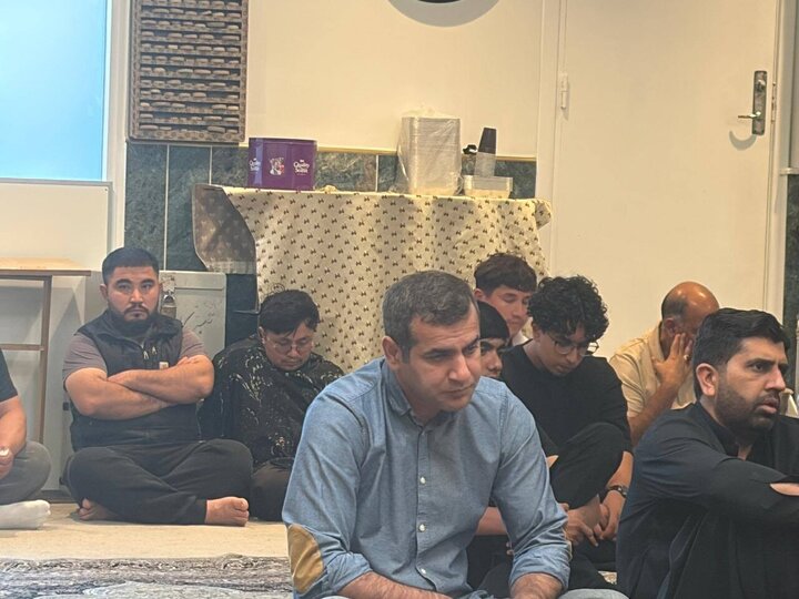 تقرير مصور/ مجلس عزاء بأربعينية الإمام الحسين (ع) في كوبنهاغن بالدنمارك
