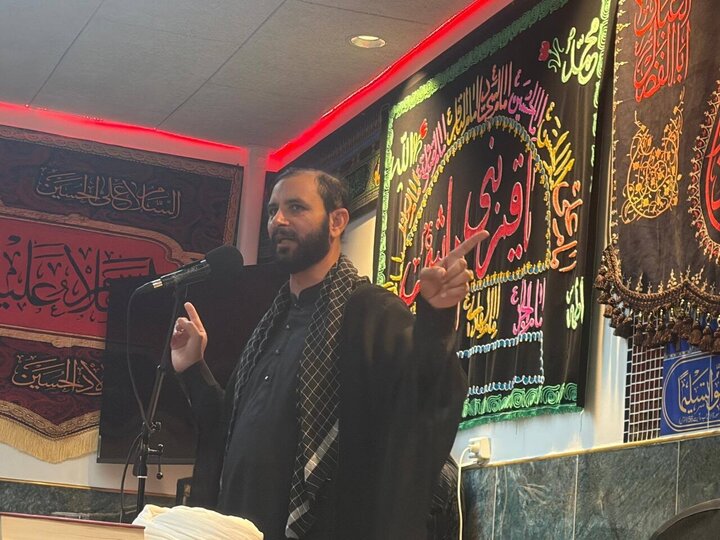 تقرير مصور/ مجلس عزاء بأربعينية الإمام الحسين (ع) في كوبنهاغن بالدنمارك