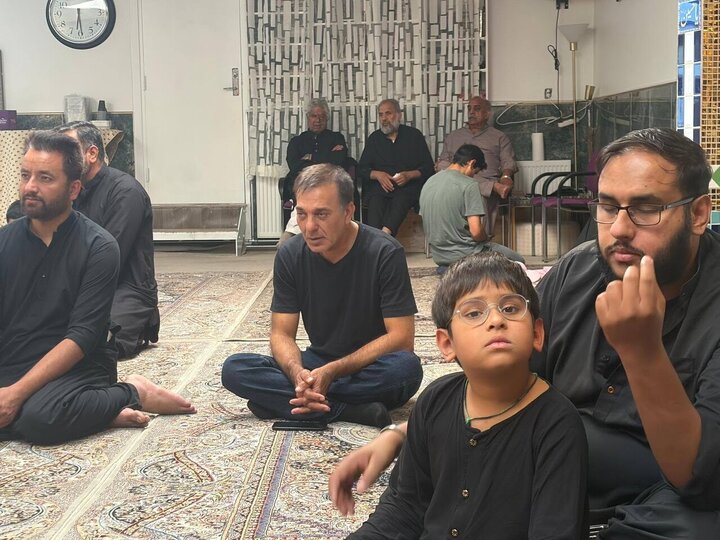 تقرير مصور/ مجلس عزاء بأربعينية الإمام الحسين (ع) في كوبنهاغن بالدنمارك