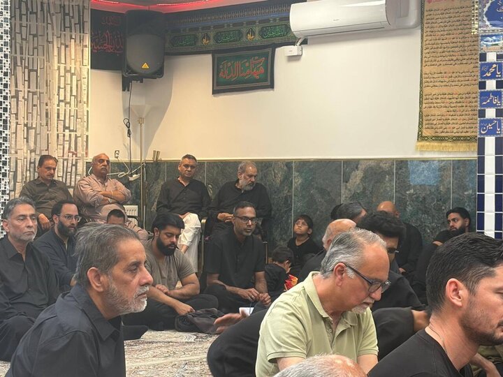 تقرير مصور/ مجلس عزاء بأربعينية الإمام الحسين (ع) في كوبنهاغن بالدنمارك