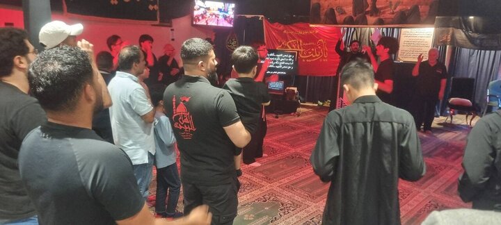 تقرير مصور/ أربعينية الإمام الحسين في مركز الإمام الخوئي في مدينة سوانسي بويلز