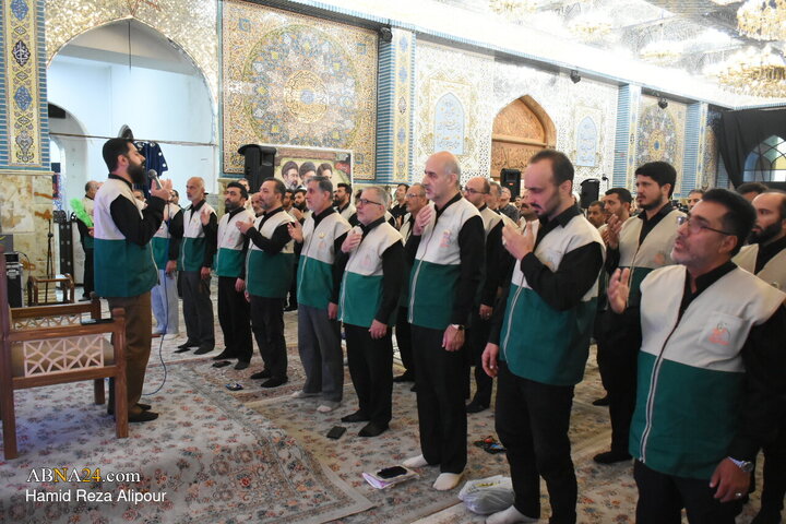 مراسم عزاداری خادمیاران رضوی گیلان با سخنرانی آیت‌الله رمضانی
