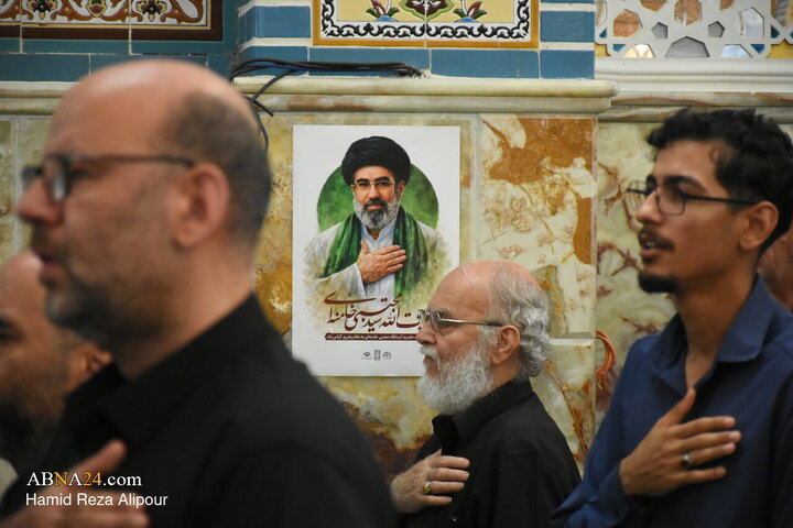 مراسم عزاداری خادمیاران رضوی گیلان با سخنرانی آیت‌الله رمضانی