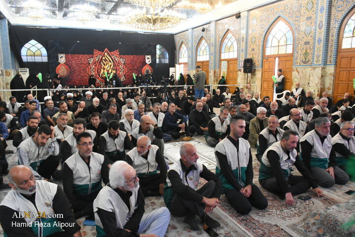 مراسم عزاداری خادمیاران رضوی گیلان با سخنرانی آیت‌الله رمضانی