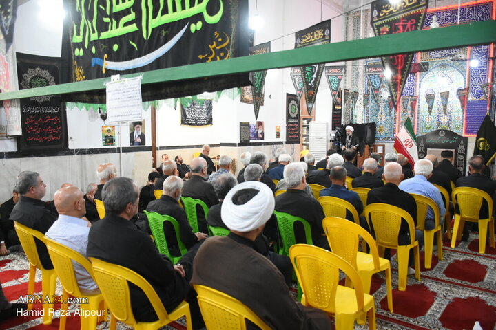تقرير مصور/ آية الله رمضاني يلقي كلمة بمناسبة شهادة الإمام الرضا (ع) في العتبة أشرفية شمال ايران