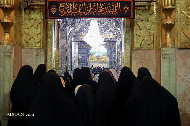 حرم مطهر رضوی در شب شهادت امام رضا(ع)