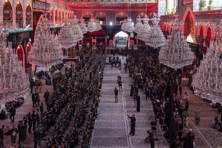تقرير مصور/ خدمة العتبتين المقدستين بكربلاء يحيون ذكرى شهادة النبي الأكرم محمد (ص)