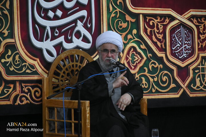 عزاداری ظهر روز شهادت امام رضا(ع) در بخش سنگر