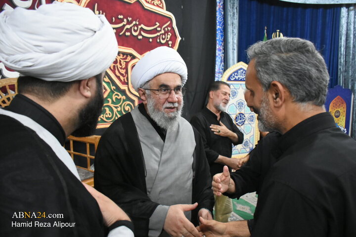 عزاداری ظهر روز شهادت امام رضا(ع) در بخش سنگر