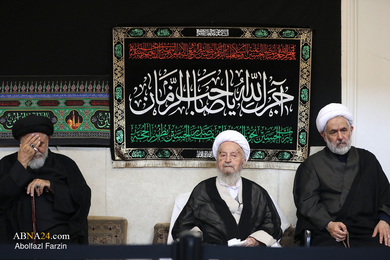 Galeri Foto: Majelis Duka Syahadah Imam Ridha as di Kediaman Ayatullah Makarim Shirazi