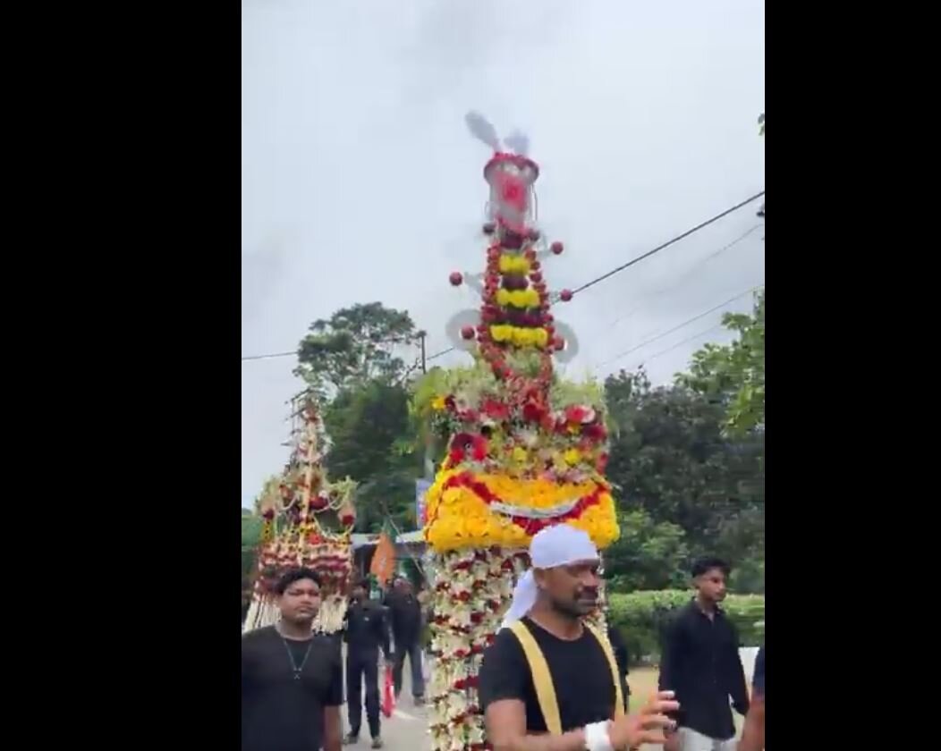 Videos: Amazing Arbaeen Walk in Narikel Beria Karbala in Narikelberia village of West Bengal, India