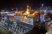 Informe fotográfico | Ceremonia de Sham-e Gharibán por el martirio del Imam Alí ibn Musa ar-Rida (PB) en el Sagrado Santuario Razaví