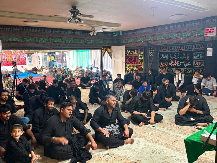 گزارش تصویری | عزاداری اربعین حسینی در سرزمین آفتاب