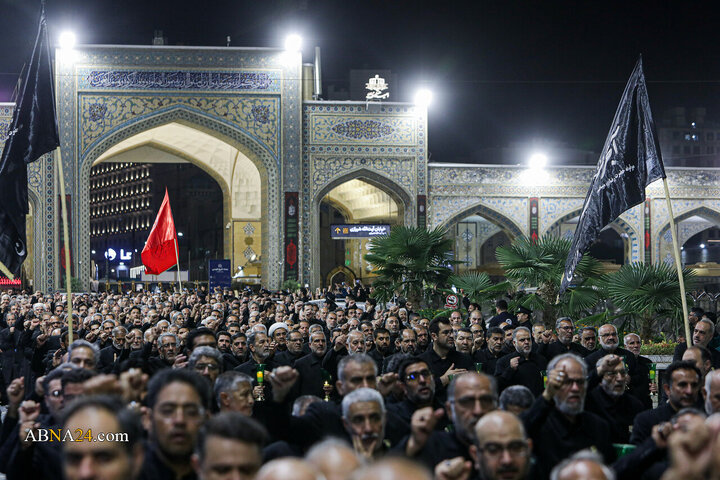 Informe fotográfico | Ceremonia de Sham-e Gharibán por el martirio del Imam Alí ibn Musa ar-Rida (PB) en el Sagrado Santuario Razaví
