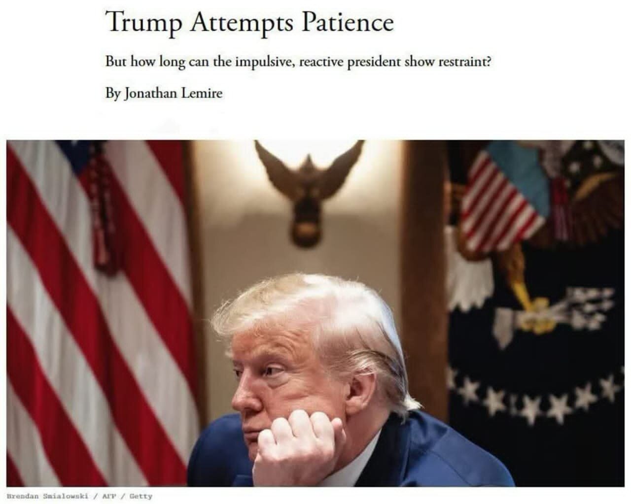 Atlantic: Trump Aelekea Katika Sera ya “Kusubiri na Kuona” Dhidi ya Iran