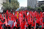 Photos: Noughan Women's Historic Mourning Ceremony on Anniversary of Eighth Imam's Martyrdom