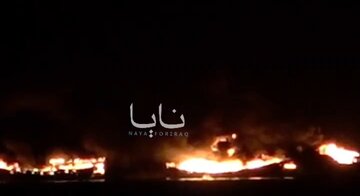 Video| Mga Larawan ng Pagsunog ng Dalawang Barko sa Daungan ng Al-Mokha