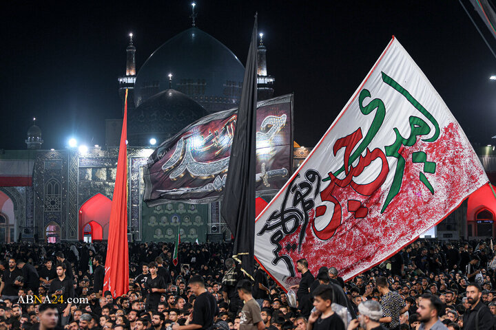 Photos: "Chaharpayeh Khani" Ceremony Held at Razavi Shrine on Night of Imam Reza Martyrdom