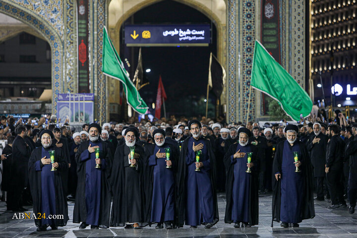Photos: Sham-e Ghariban Ceremony for Imam Reza's Martyrdom Held at Razavi Shrine