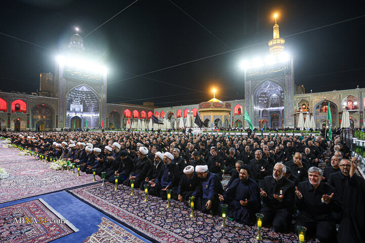 Photos: Sham-e Ghariban Ceremony for Imam Reza's Martyrdom Held at Razavi Shrine