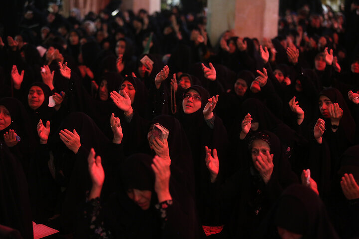 Photos: Imam Reza mourning ceremony held at Hazrat Masoumeh holy shrine in Qom