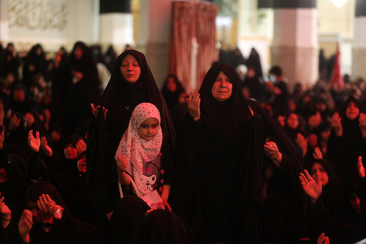 Photos: Imam Reza mourning ceremony held at Hazrat Masoumeh holy shrine in Qom