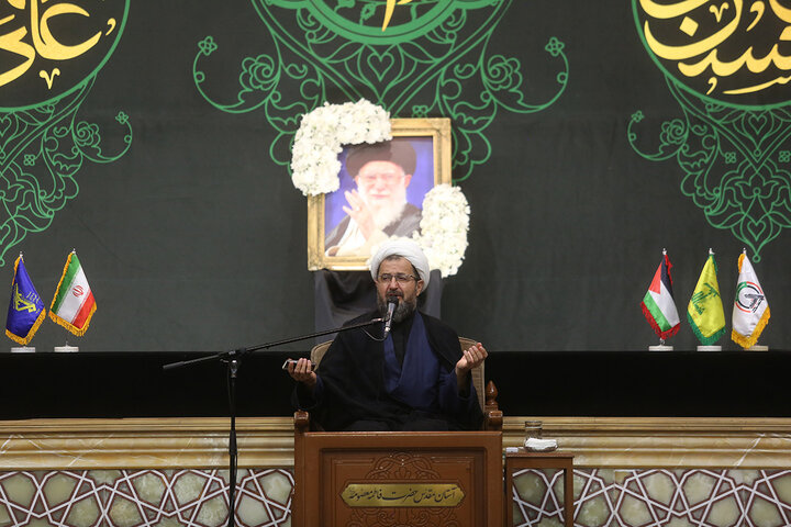Photos: Imam Reza mourning ceremony held at Hazrat Masoumeh holy shrine in Qom