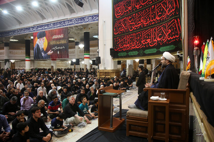 Photos: Imam Reza mourning ceremony held at Hazrat Masoumeh holy shrine in Qom