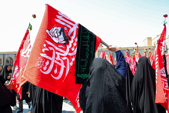 Photos: Noughan Women's Historic Mourning Ceremony on Anniversary of Eighth Imam's Martyrdom