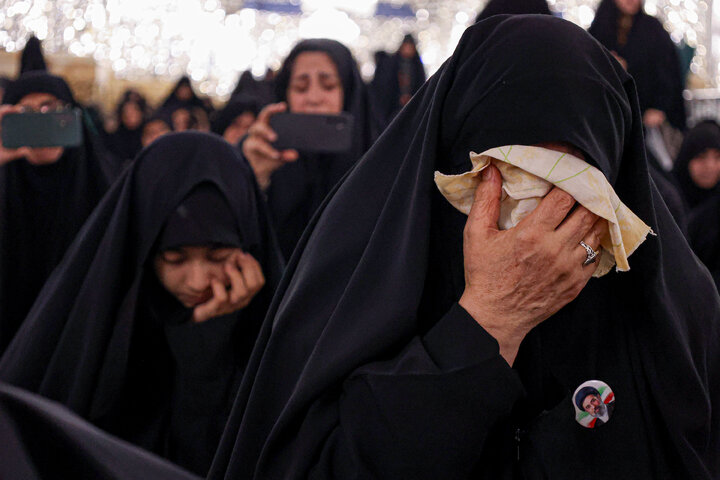 Photos: Noughan Women's Historic Mourning Ceremony on Anniversary of Eighth Imam's Martyrdom