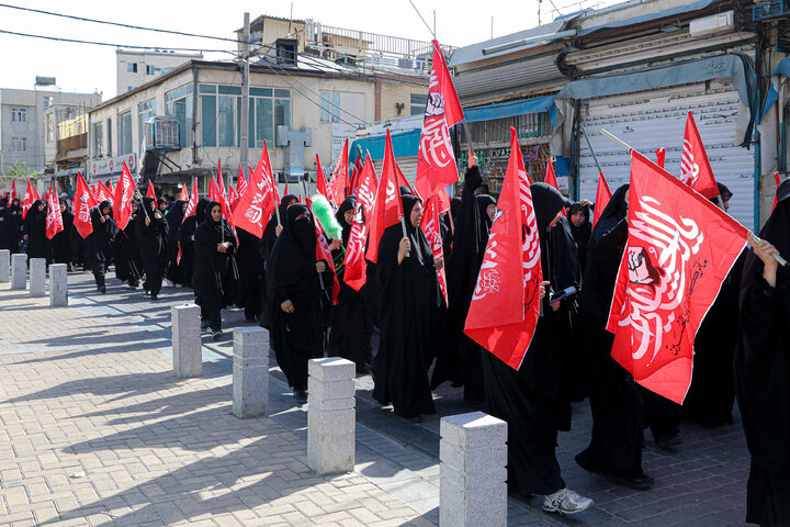 Photos: Noughan Women's Historic Mourning Ceremony on Anniversary of Eighth Imam's Martyrdom