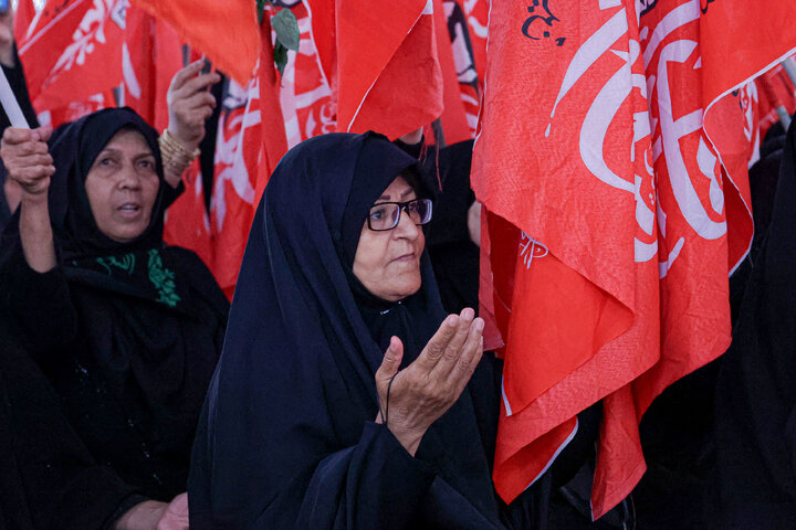 Photos: Noughan Women's Historic Mourning Ceremony on Anniversary of Eighth Imam's Martyrdom