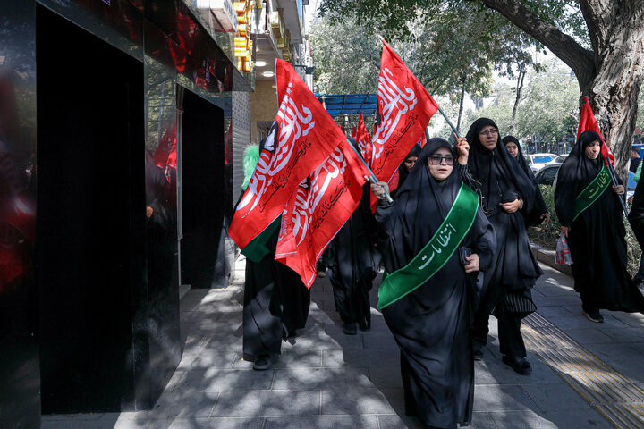 Photos: Noughan Women's Historic Mourning Ceremony on Anniversary of Eighth Imam's Martyrdom