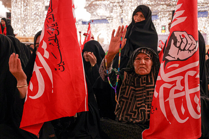 Photos: Noughan Women's Historic Mourning Ceremony on Anniversary of Eighth Imam's Martyrdom
