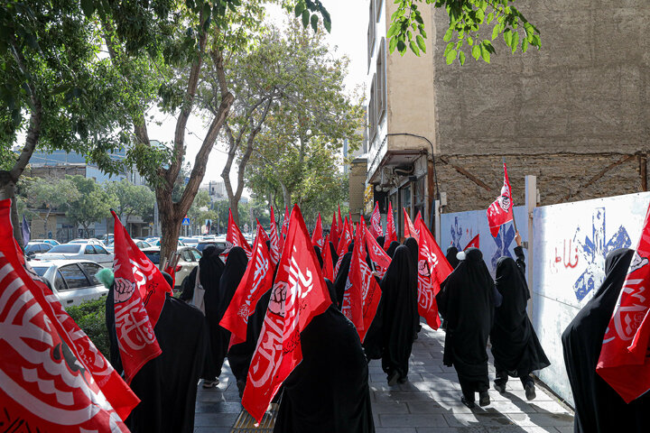 Photos: Noughan Women's Historic Mourning Ceremony on Anniversary of Eighth Imam's Martyrdom