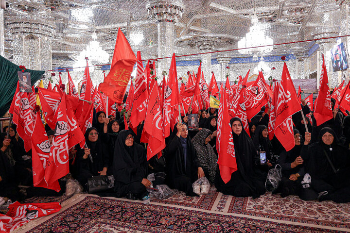 Photos: Noughan Women's Historic Mourning Ceremony on Anniversary of Eighth Imam's Martyrdom