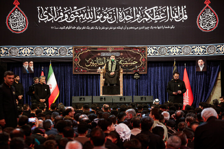 Photos: Mourning Ceremony for Arabic-Speaking Pilgrims at Razavi Shrine