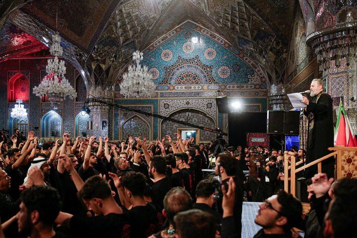 Photos: Mourning Ceremony for Arabic-Speaking Pilgrims at Razavi Shrine