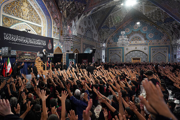 Photos: Mourning Ceremony for Arabic-Speaking Pilgrims at Razavi Shrine