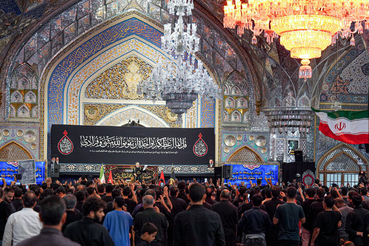 Photos: Mourning Ceremony for Arabic-Speaking Pilgrims at Razavi Shrine