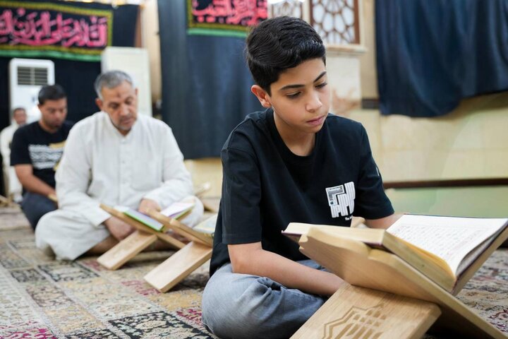 تقرير مصور/ إقامة محفل النور المبين القرآني في محافظة المثنى بالعراق
