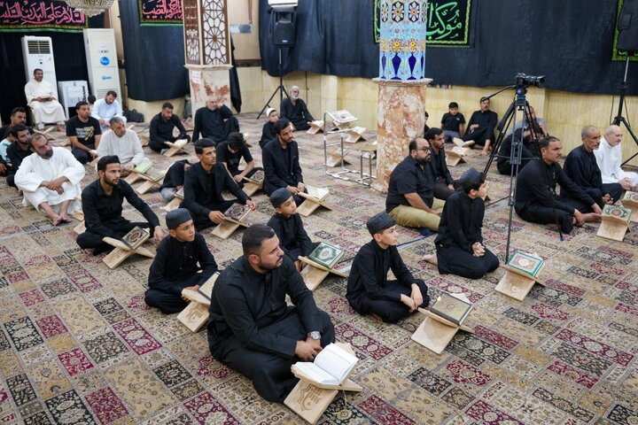 تقرير مصور/ إقامة محفل النور المبين القرآني في محافظة المثنى بالعراق