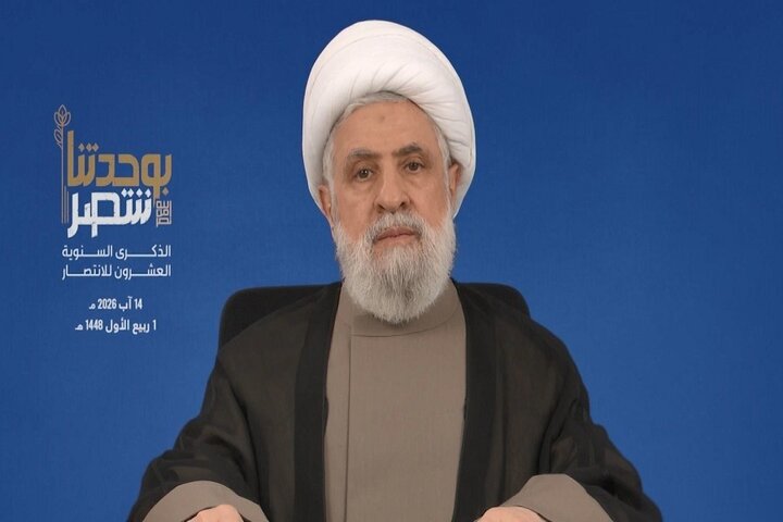 تأکید شیخ نعیم قاسم بر تداوم مقاومت و انتقاد از عملکرد دولت لبنان