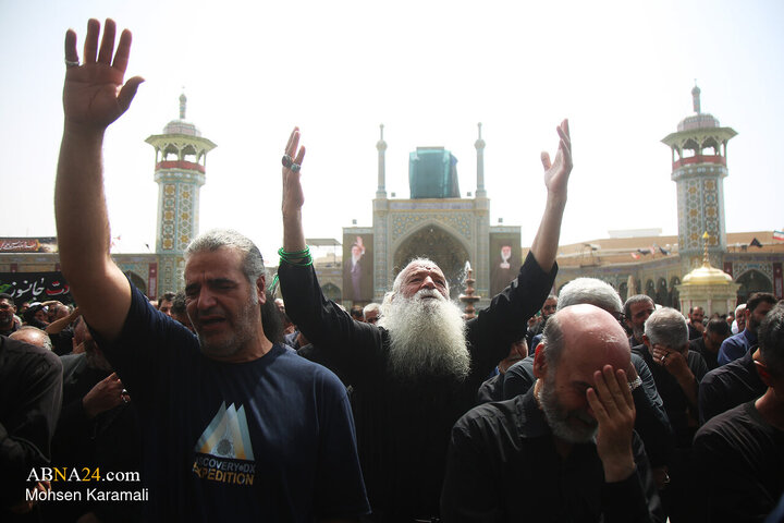 Foto / Kerimeyi Ehlibeyt (s.a) Türbesinde Ali b. Musa er-Rıza'nın (a.s) Şehadet Yıldönümü Münasebetiyle Düzenlenen Matem Töreni