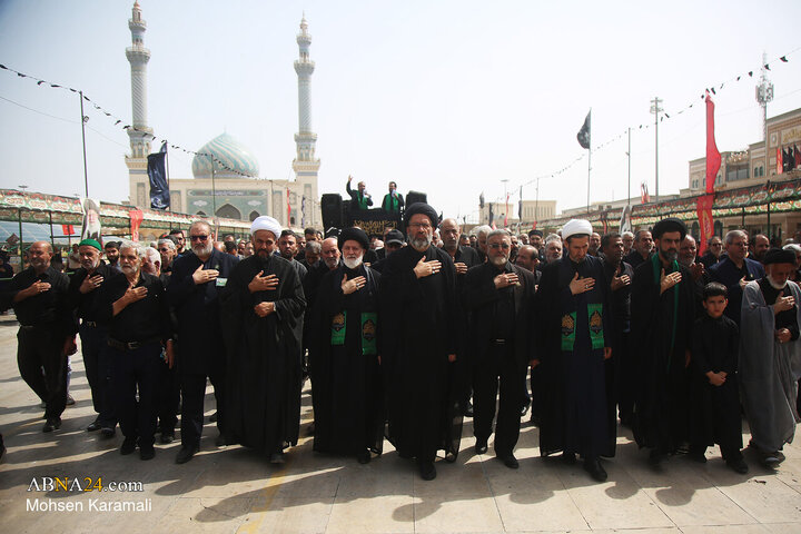 Foto / Kerimeyi Ehlibeyt (s.a) Türbesinde Ali b. Musa er-Rıza'nın (a.s) Şehadet Yıldönümü Münasebetiyle Düzenlenen Matem Töreni