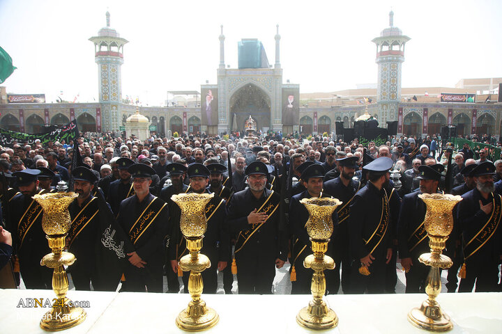 Foto / Kerimeyi Ehlibeyt (s.a) Türbesinde Ali b. Musa er-Rıza'nın (a.s) Şehadet Yıldönümü Münasebetiyle Düzenlenen Matem Töreni