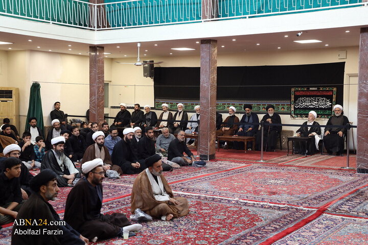 Foto / İmam Rıza (a.s) Şehadeti Vesilesiyle Ayetullah Mekârim Şirâzî’nin İştirakiyle Düzenlenen Matem Töreni